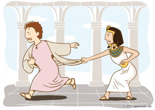 Joseph Fleeing Temptation